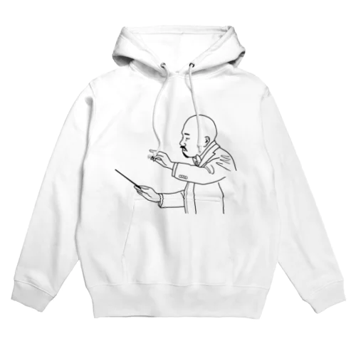 指揮『正岡子規』線画 Hoodie