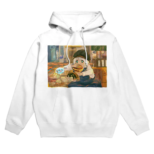 【くらげのくらー】ばくっ！！ Hoodie