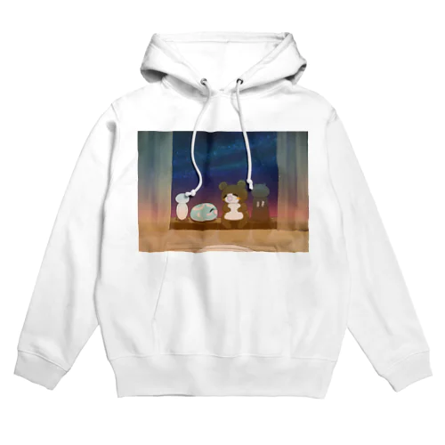 【くらげのくらー】窓際 Hoodie