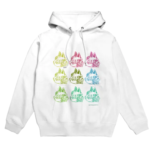 なないろねこ Hoodie