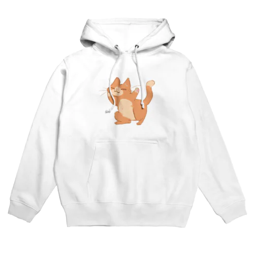 きつね色のにゃんこ Hoodie