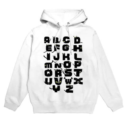 クロネコABC  Hoodie