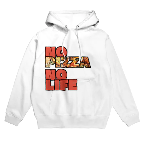 No Pizza No Life パーカー