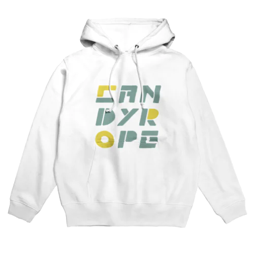 3行ロゴ・背面あり Hoodie