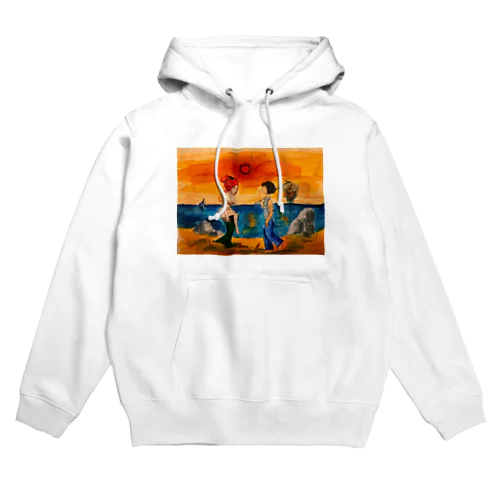 人魚の女の子 Hoodie