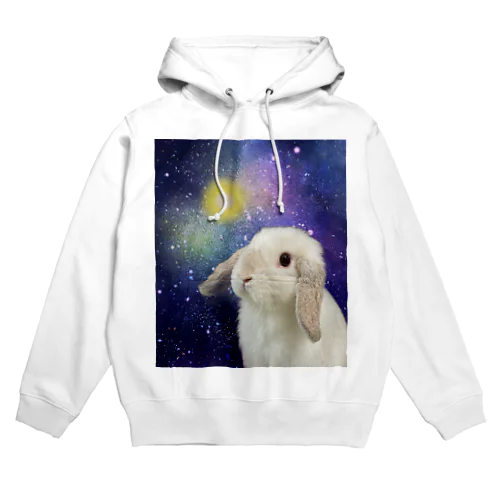 Space bunny パーカー