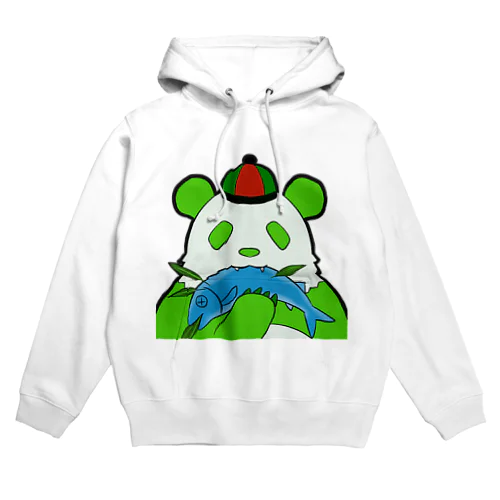 ぱんだGUYハートなし Hoodie