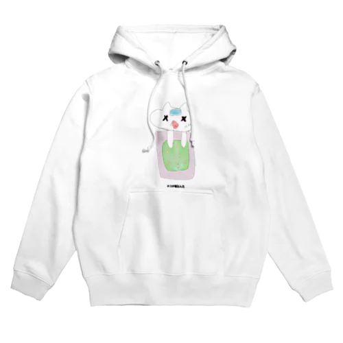 ネコが寝込んだ Hoodie