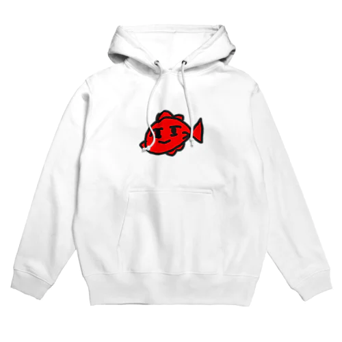 画伯の金魚ちゃん Hoodie