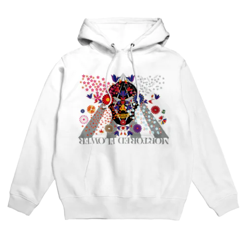 MOTOREDFLOWER #SKkulLL001 #FrontPrint Hoodie