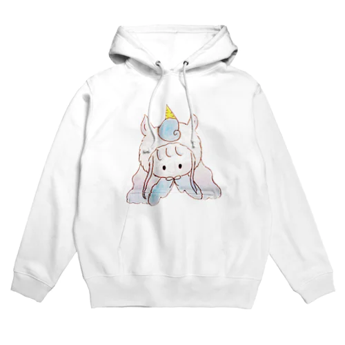 夢みるユニコーンちゃん Hoodie