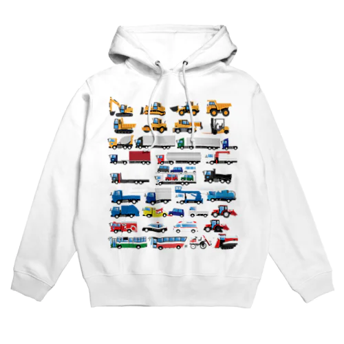 いろんな働く車 Hoodie