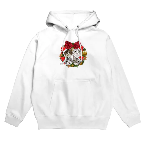 den suu sho kaki nyanta-claus Hoodie