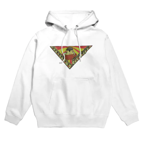 ウロコインコがこっちを見てる Hoodie