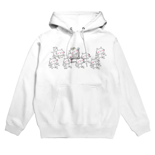 女王の猫 Hoodie