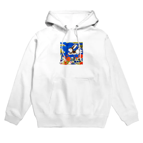 ウサギ畑 Hoodie