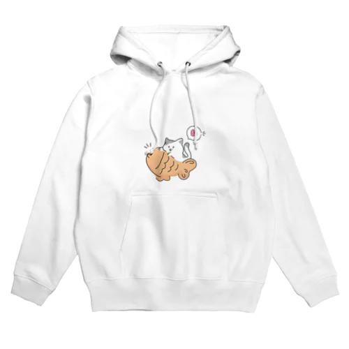 ネコとたい焼き Hoodie