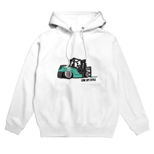 ガチでシャコタンなフォークリフト（グリーン） Hoodie