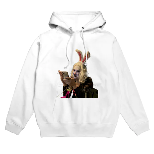 新春デブうさぎガール Hoodie