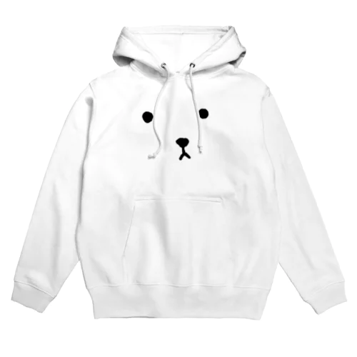 ふわふわのうさぎのかお Hoodie