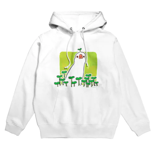 伸びる文鳥はいいぞ Hoodie