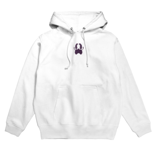 ドットのミヤマクワガタ頭 Hoodie