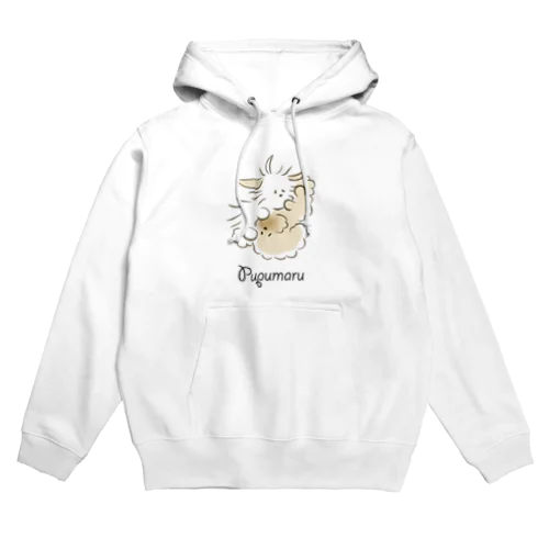 ぷぷまる なかよし ロゴ入り Hoodie