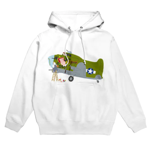 すろくまノーズアート、爆撃機B-17 Hoodie