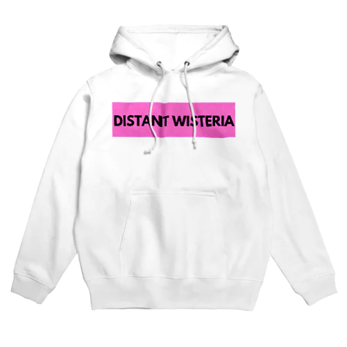 DISTANT WISTERIA ジオメトリックLOGO パーカー