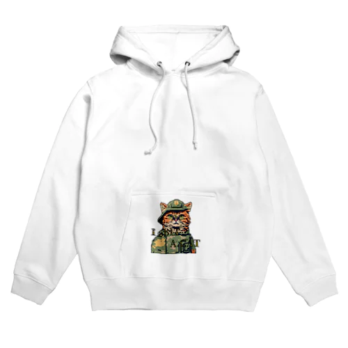 16bit ミリタリーねこ　vol.7 Hoodie