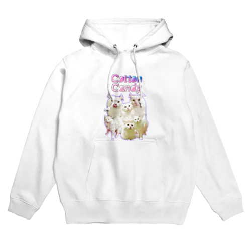 Cotton Candyな耳毛 Hoodie