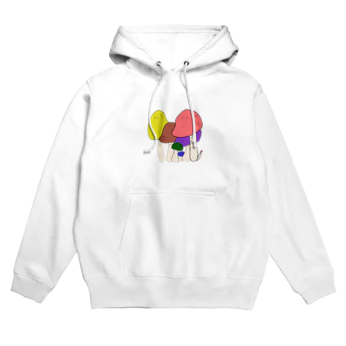 きのこっ！群衆ぅぅう Hoodie