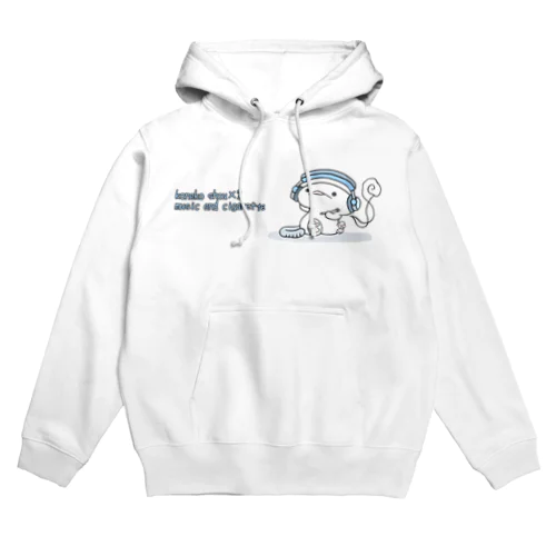 「みゅーじっくandしがれっと」横ロゴ Hoodie