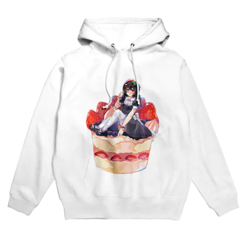 ケーキにどぷんっ Hoodie