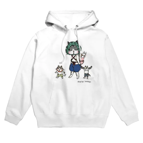 おんぶねこ Hoodie