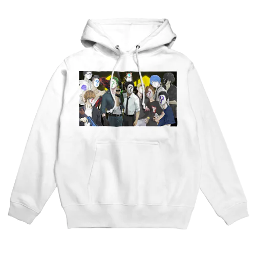 ハテナ面 クラゲ Hoodie