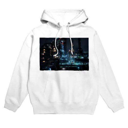 工場夜景 Hoodie