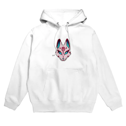 狐面・サクラ Hoodie