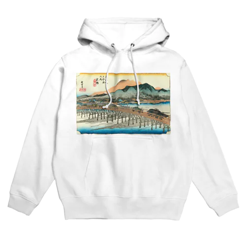 三条大橋　浮世絵 Hoodie