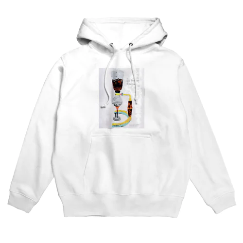 【喫茶店】茶居家 サイフォン ペーパーコラージュ Hoodie