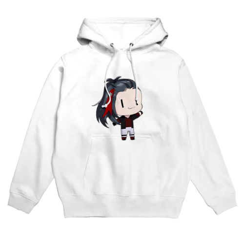 「伊賀守龍之助」アホゲー左向きパーカー Hoodie