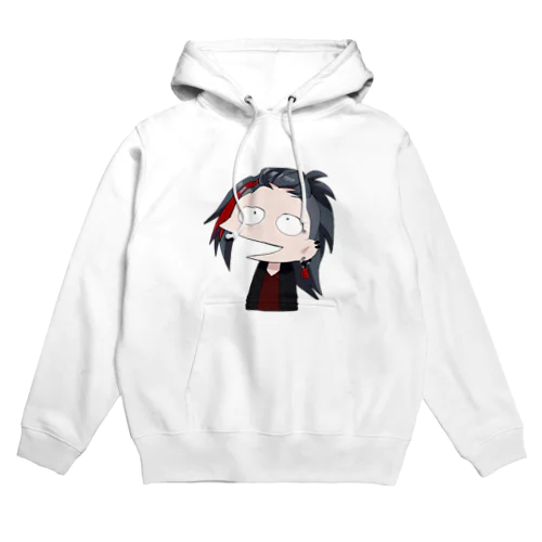 「伊賀守龍之助」アホゲー右向きパーカー Hoodie