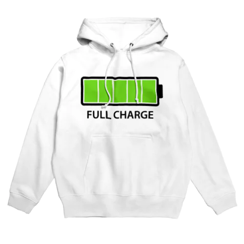 フル充電 Hoodie