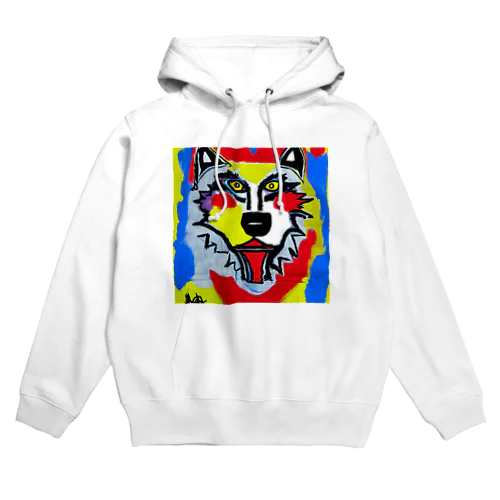 アートなオオカミ Hoodie