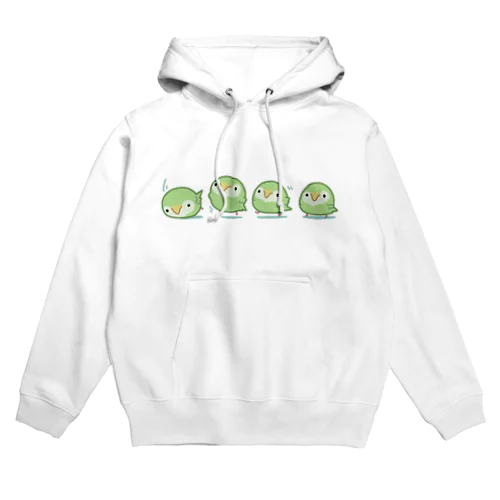 空も飛べるはずと頑張るカカポ Hoodie