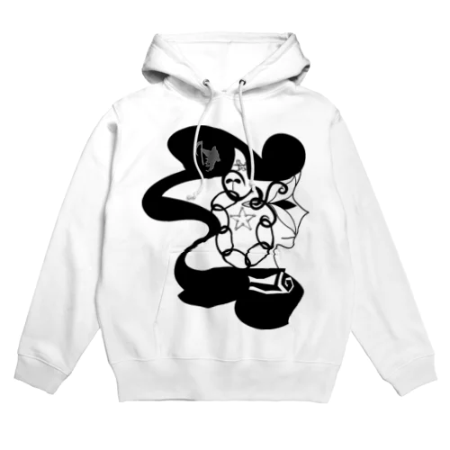 沈黙　illustration Hoodie