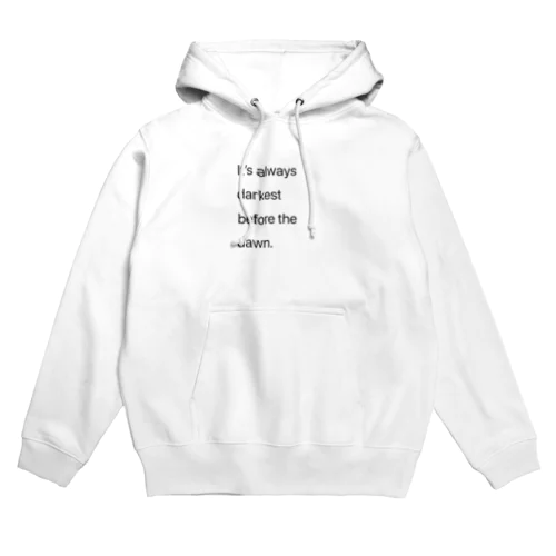 必ず朝は来るさ 別バージョン Hoodie