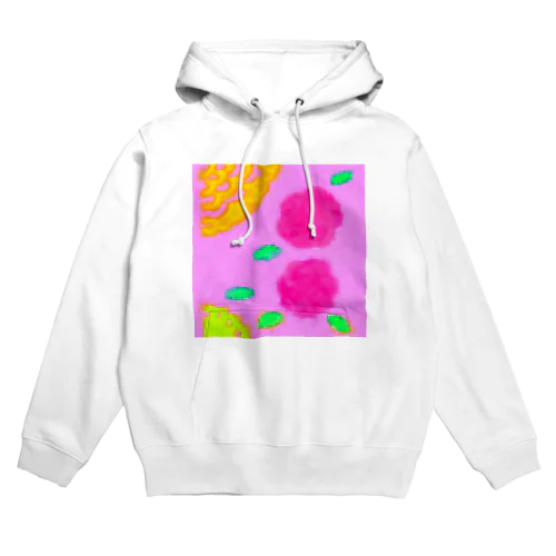 ピンクとお花 Hoodie