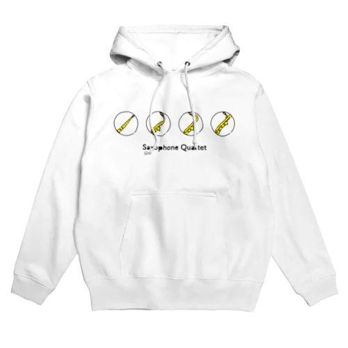 サックスロゴ Hoodie