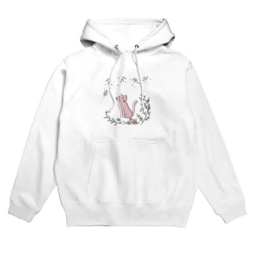 ボタニカルな猫 Hoodie